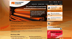 Desktop Screenshot of machineryeurope.com